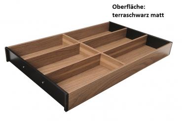 AMBIA-LINE Besteckeinsatz, für LEGRABOX/MERIVOBOX, Holzdesign, 6 Besteckfächer, NL=500 mm, Breite=300 mm